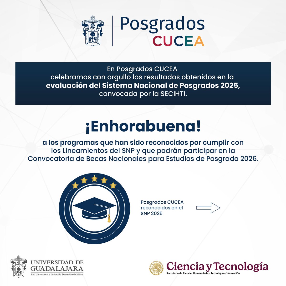 Posgrados CUCEA tweet media