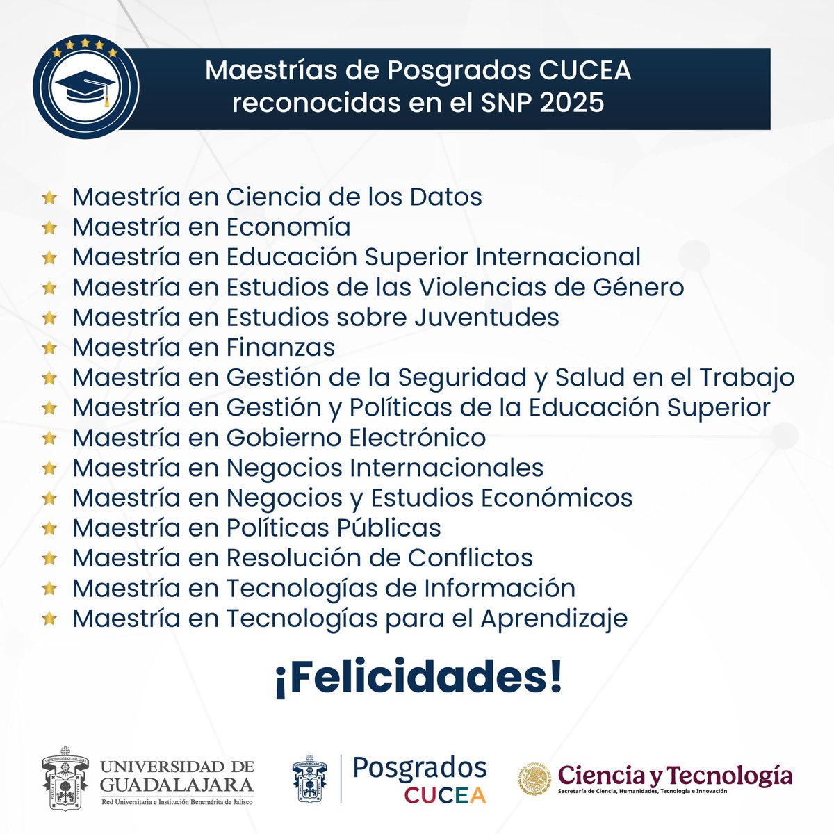 Posgrados CUCEA tweet media