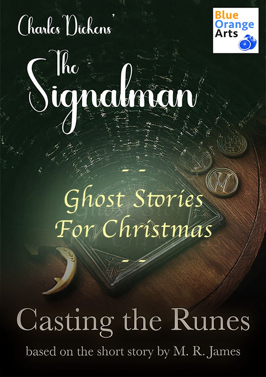 BlueOrangeThtr's tweet image. 📣Our spooky festive show GHOST STORIES FOR CHRISTMAS opens TOMORROW!🎄👻📣
2 ghostly tales that will chill you to the bone!
THE SIGNALMAN🚂 &amp;amp;CASTING THE RUNES🗡️
📍Blue Orange Theatre,Birmingham 
📆 22-29 Dec
TICKETS FROM £13!! #BrumHour #jewelleryquarter 
blueorangetheatre.co.uk/project/castin…