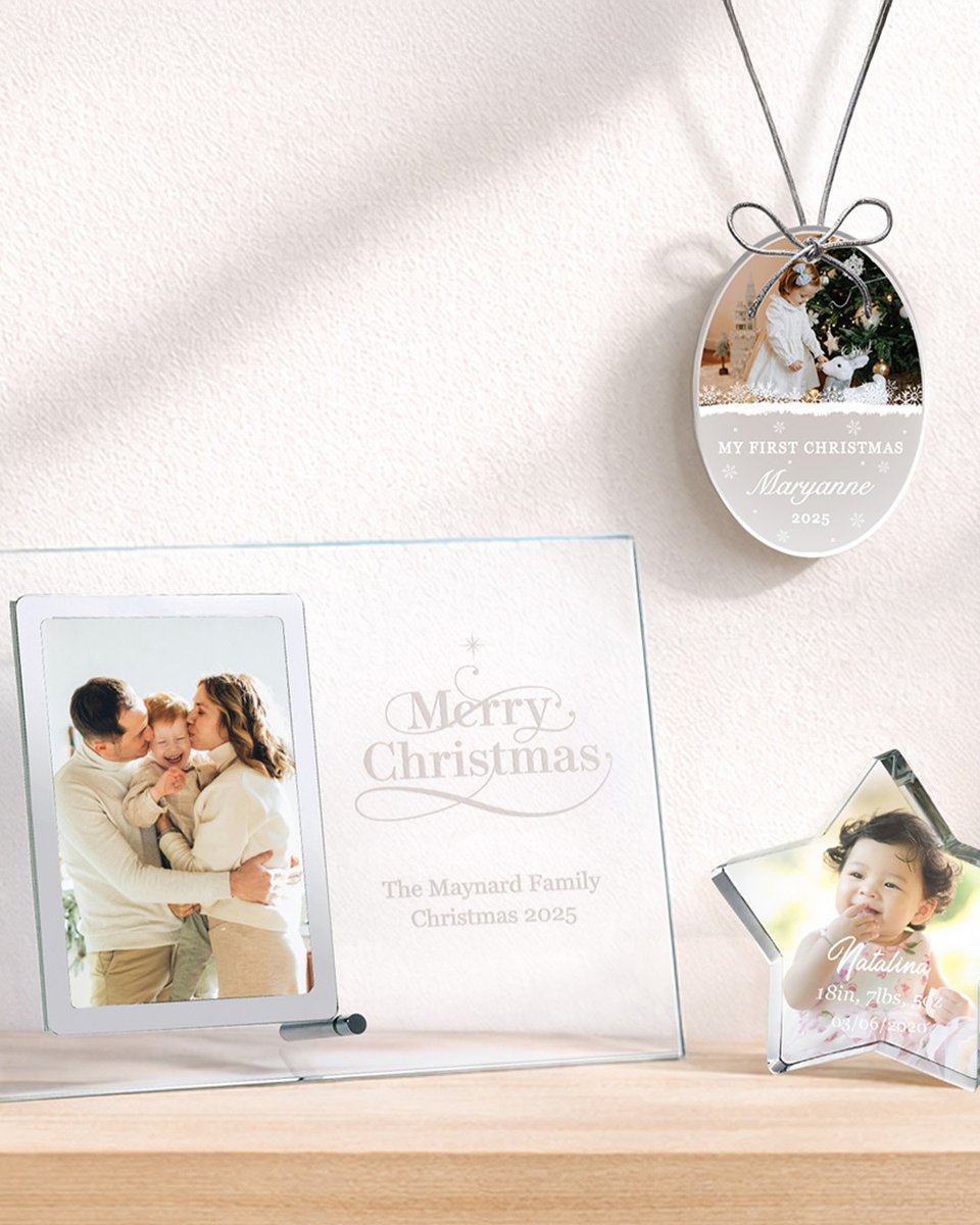 Capture the magic this holiday season &amp; relive the moments that mean the most to you✨
From now - 12/31, save 15% off photo gifts with code PHOTO1525. 
Shop SKUs 101301D, 130091H1, &amp; 200564DH2 today!
crystalplus.com/clear-glass-ve…

#personalizedgifts #Christmas #holiday #memories