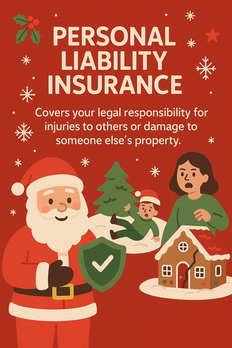 BestAutoRate's tweet image. Holiday guests, icy sidewalks, festive mishaps… 🎄 

Personal liability insurance helps cover you if someone gets hurt or their property is damaged at your home. It’s a small part of your policy that can make a big difference when accidents happen. #liability #liabilityinsurance