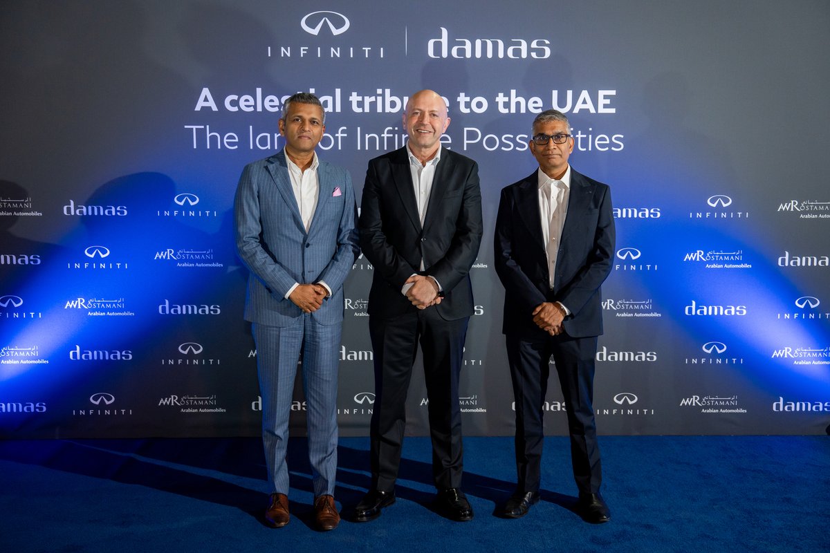 tcimedia's tweet image. Arabian Automobiles and @DamasJewellery have unveiled a ultra-limited Infiniti QX80 54th National Day Edition — only 7 units, each featuring a handcrafted jewel inspired by the UAE’s night sky in 1971. A tribute to heritage, craftsmanship, and ambition.

#InfinitiQX80 #UAE54