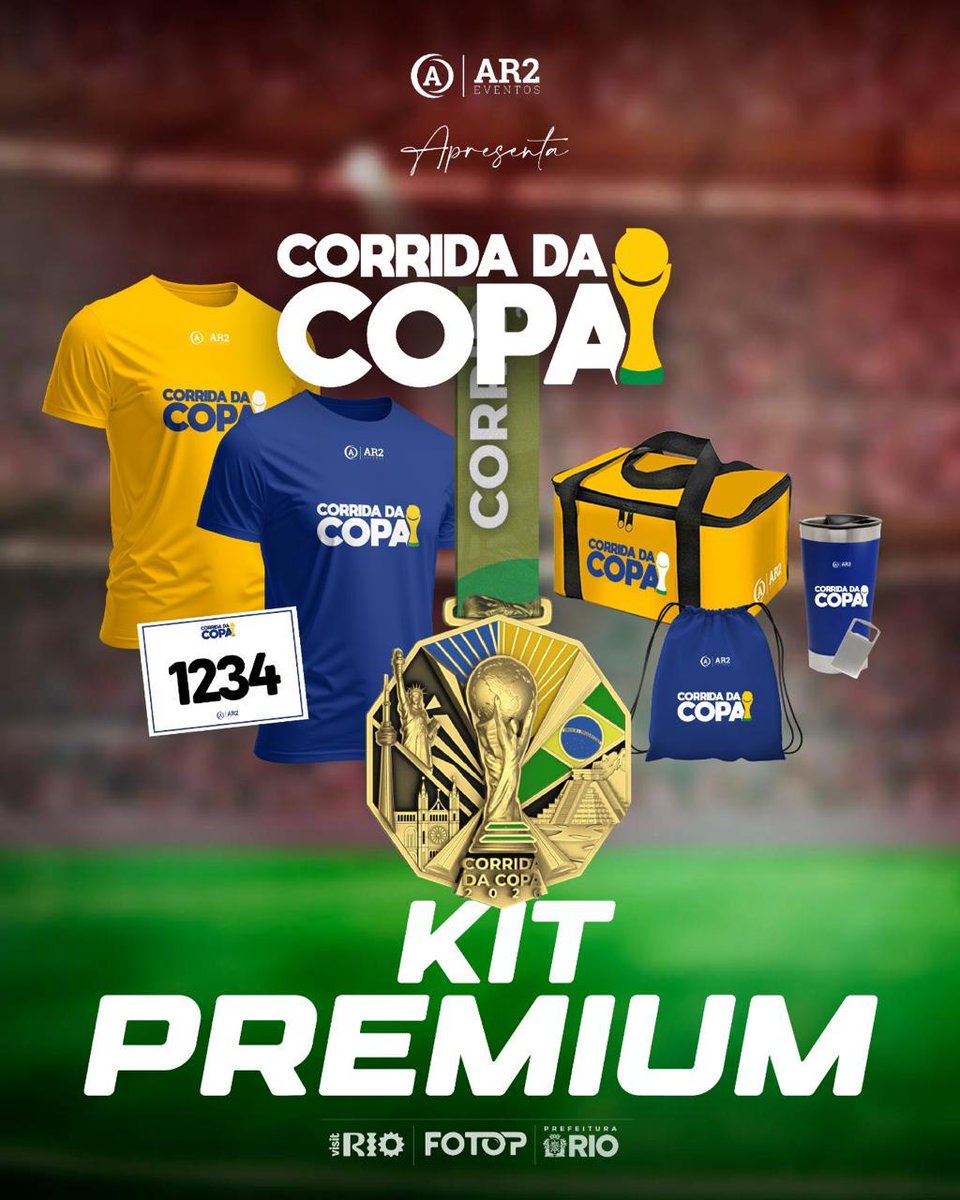RioRunningTour's tweet image. Atenção corredores e caminhantes! A Corrida e Caminhada da Copa 2026 ocorrerá no dia 31 de maio na Praça Mauá, Rio de Janeiro. Largada às 7h25. Inscreva-se já: wix.to/pFdwJiQ #CorridaCopa2026 #RioDeJaneiro