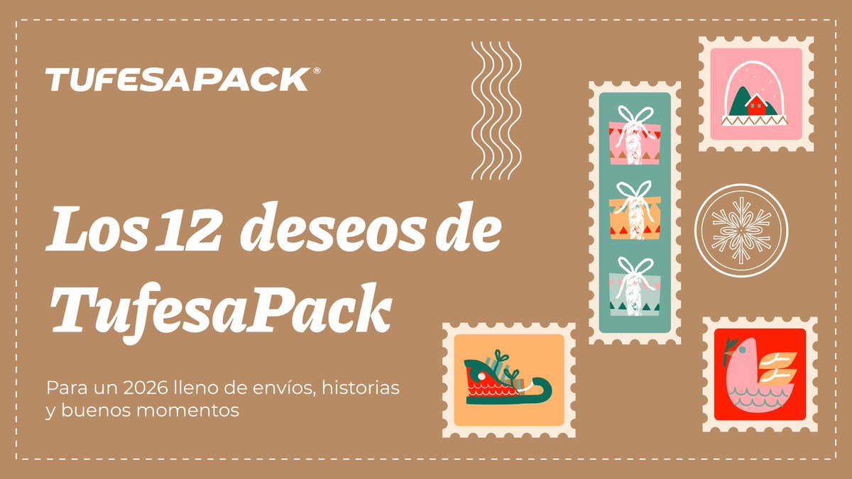¡Arranca el conteo regresivo! ⏳🎆
Estos son Los 12 Deseos de TUFESAPACK para ti y tu 2026.
No es trampa leerlos antes… 😉✨
Queremos que recibas cada uno con ilusión.
🎁💛 ¡Gracias por confiar en nosotros!
#TUFESAPACK #Los12Deseos #EsTuyo