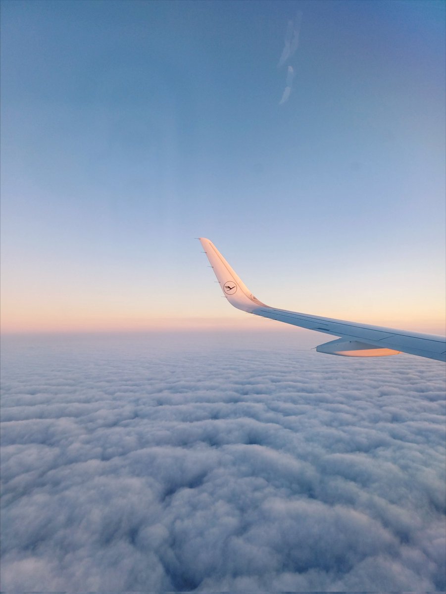 Над облаками всегда красиво:)