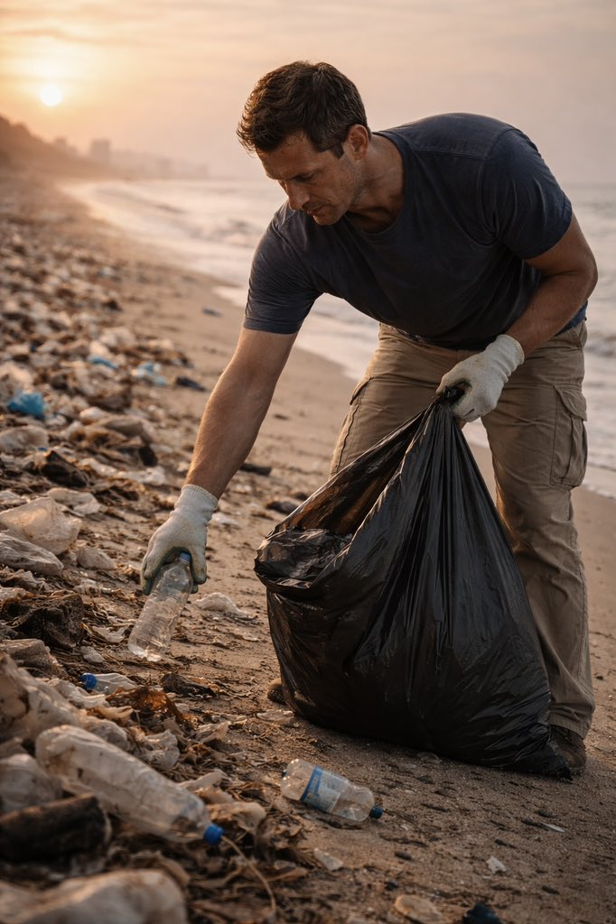 267Pravin's tweet photo. REAL HEROES, REAL STORIES 

AFROZ SHAH

One man.
One beach.
One decision to not look away.

When Afroz Shah first stood on Mumbai’s Versova Beach,
it wasn’t beautiful.
It was buried under plastic, waste, and neglect —
a coastline the world had given up on.

He wasn’t a government body.
He wasn’t an organization.
He was just a man with gloves, a bag,
and a belief that someone had to start.

So he did.

Every weekend.
Every morning.
For months… then years.

People laughed.
People ignored him.
But slowly, something changed.

Others joined.
Tons of waste disappeared.
Turtles returned.
And the beach breathed again.

What became the world’s largest beach clean-up
didn’t begin with funding or fame —
it began with one person choosing responsibility over apathy.

Afroz Shah didn’t wait for permission to care.
He didn’t ask who should fix it.

He simply did.

Some heroes don’t save lives in a single moment.
They save the future — one small act, repeated every day.

#UnsungVerse #RealHeroes #AfrozShah #Hope