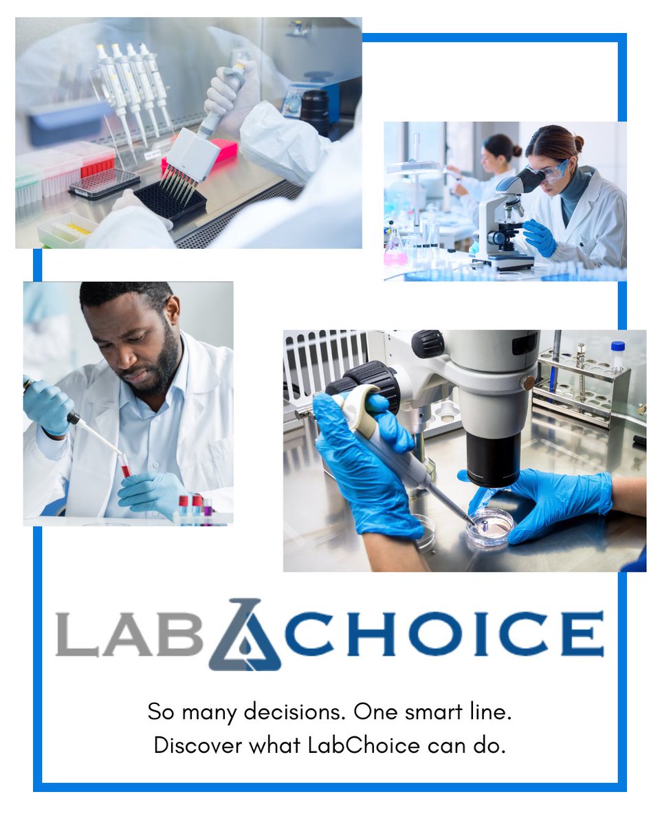 Every lab runs on choices. LabChoice brings those choices together — from liquid handling to specimen collection — in one streamlined product line. One line. Every lab choice.
🔗 Explore LabChoice
#LabChoice #LifeSciences #LaboratorySupplies