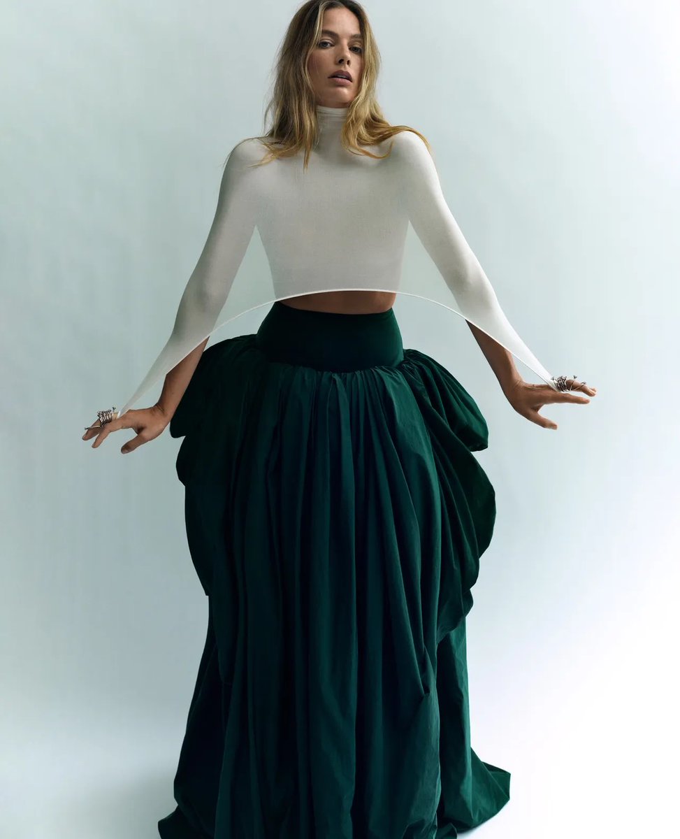CoutureIsBeyond's tweet photo. Margot Robbie by Mikael Jansson, British Vogue, January 2026. https://t.co/aJ0Qj5PPVx