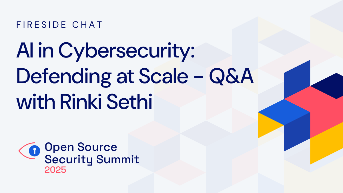 Bitwarden's tweet photo. In this fireside chat from the 2025 #OpenSourceSecuritySummit, CSO @rinkisethi shares insights on how AI is reshaping both offensive and defensive cybersecurity, the critical role of identity security, and what it takes to stay ahead in an evolving threat landscape. https://t.co/t6KDwej0Ln