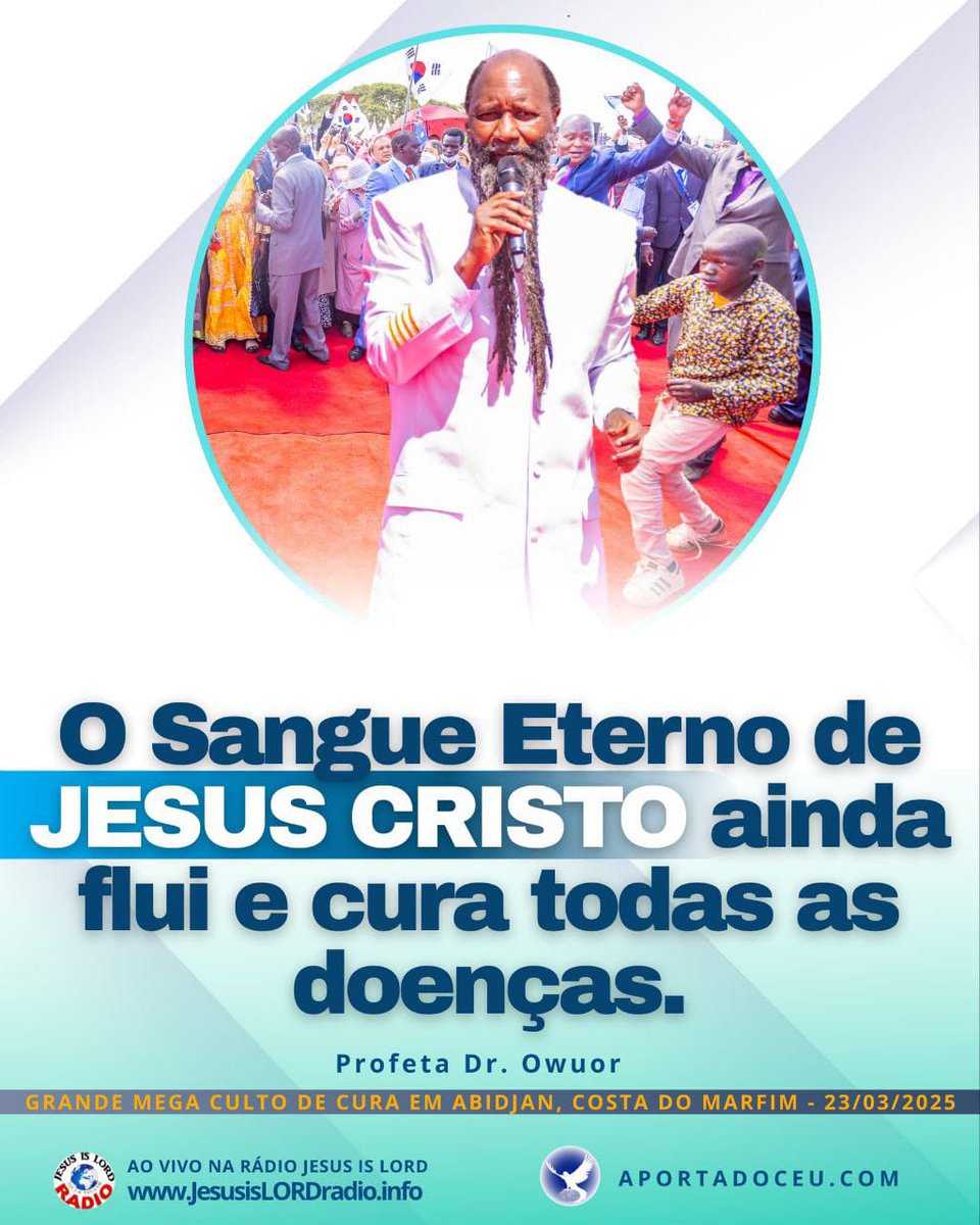 Um momento marcante para a Igreja!
Médicos testemunham publicamente, e o mundo se pergunta sobre a ação do sangue de Jesus.
O que a ciência chamou de impossível, pelo sangue de Jesus foi realizado.
#TheRevivalOfHoliness