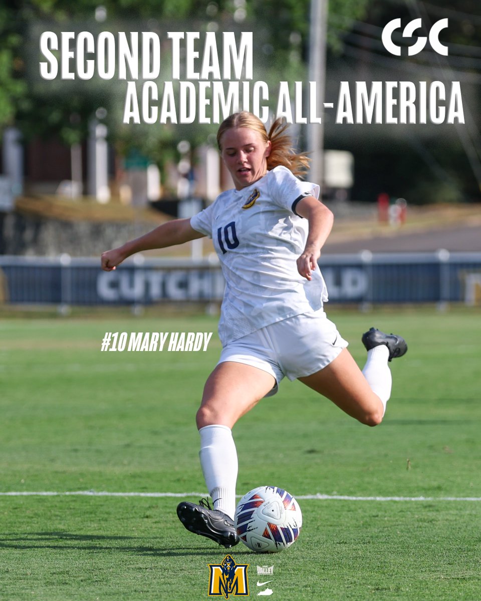 𝐀𝐝𝐝 𝐢𝐭 𝐭𝐨 𝐭𝐡𝐞 𝐥𝐢𝐬𝐭

Mary Hardy becomes the first Racer since 2019 to earn an Academic All-American nod.

#GoRacers🏇