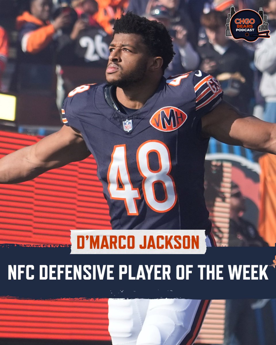 D’MARCO JACKSON IS YOUR NFC DEFENSIVE PLAYER OF THE WEEK!🎊