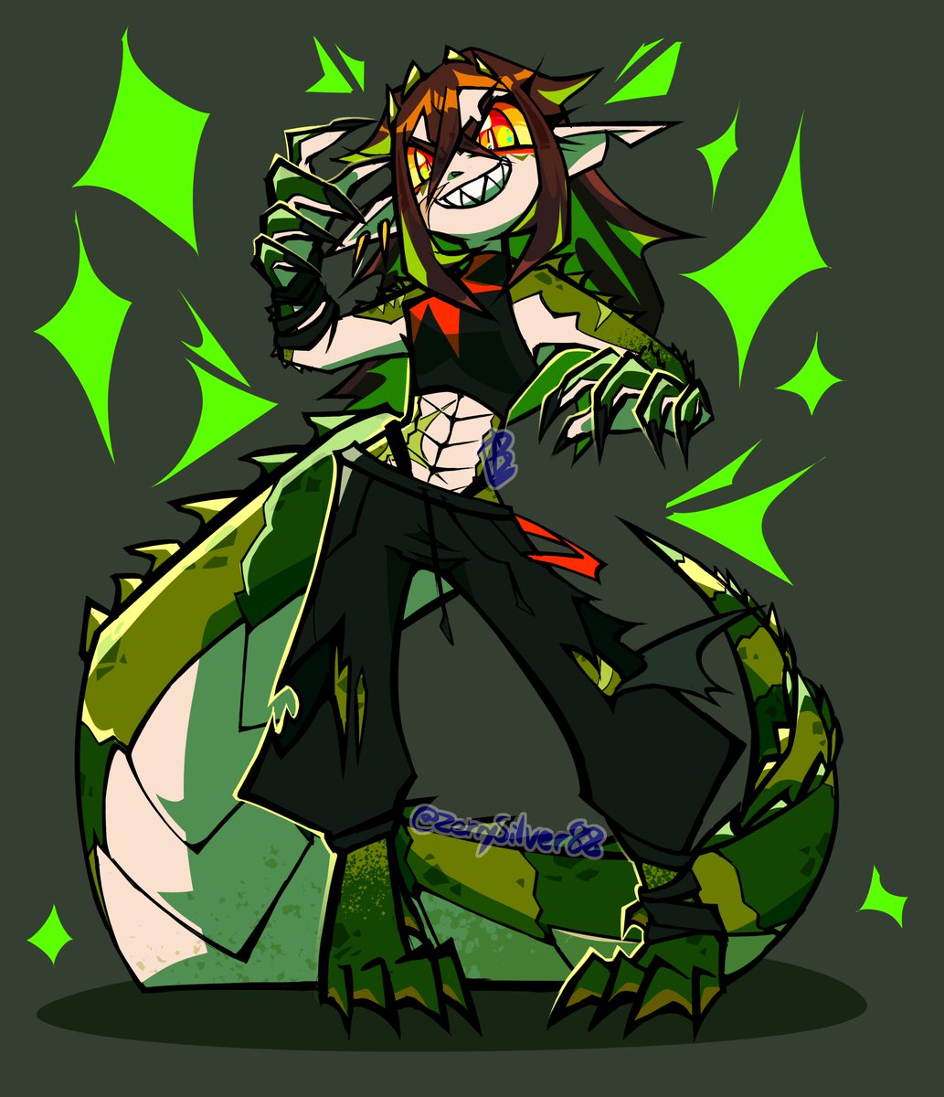 I really like the crocodile :3
#KaiCrocArt