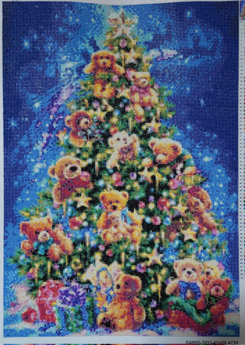 39作品目 2025.10.11〜12.18 Happy Paint スクエアFD 70色 A2 やっと