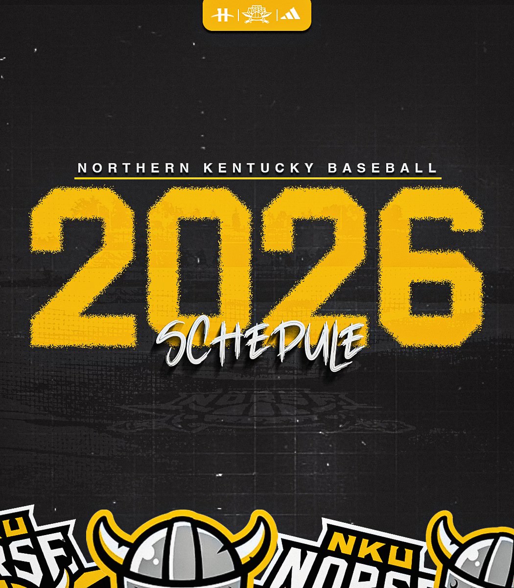 SCHEDULE DROP 🚨

The 2026 NKU Baseball schedule is here! 🔽