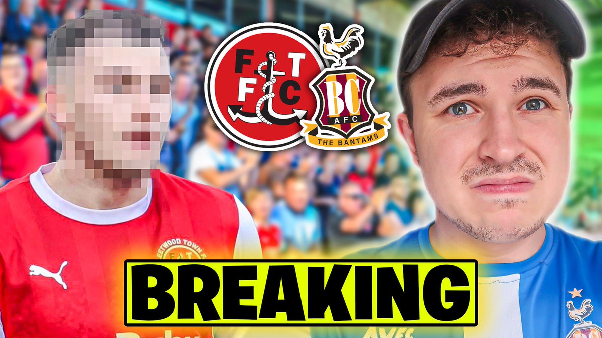 SHD_Backup's tweet photo. 🚨TIER 3 MEMBER EXCLUSIVE🚨
*Bradford City are 'Ready To Make A New Move' to Sign Fleetwood Town Striker.*
Become A Member Here 👉https://t.co/6JiNO09wa0
Watch Here 👉https://t.co/Qm9UxoYmNb
#BCAFC #FTFC #Bantams #CodArmy #BradfordCity #FleetwoodTown #Cods #Fleetwood #Soccer https://t.co/MrDNH19GZf