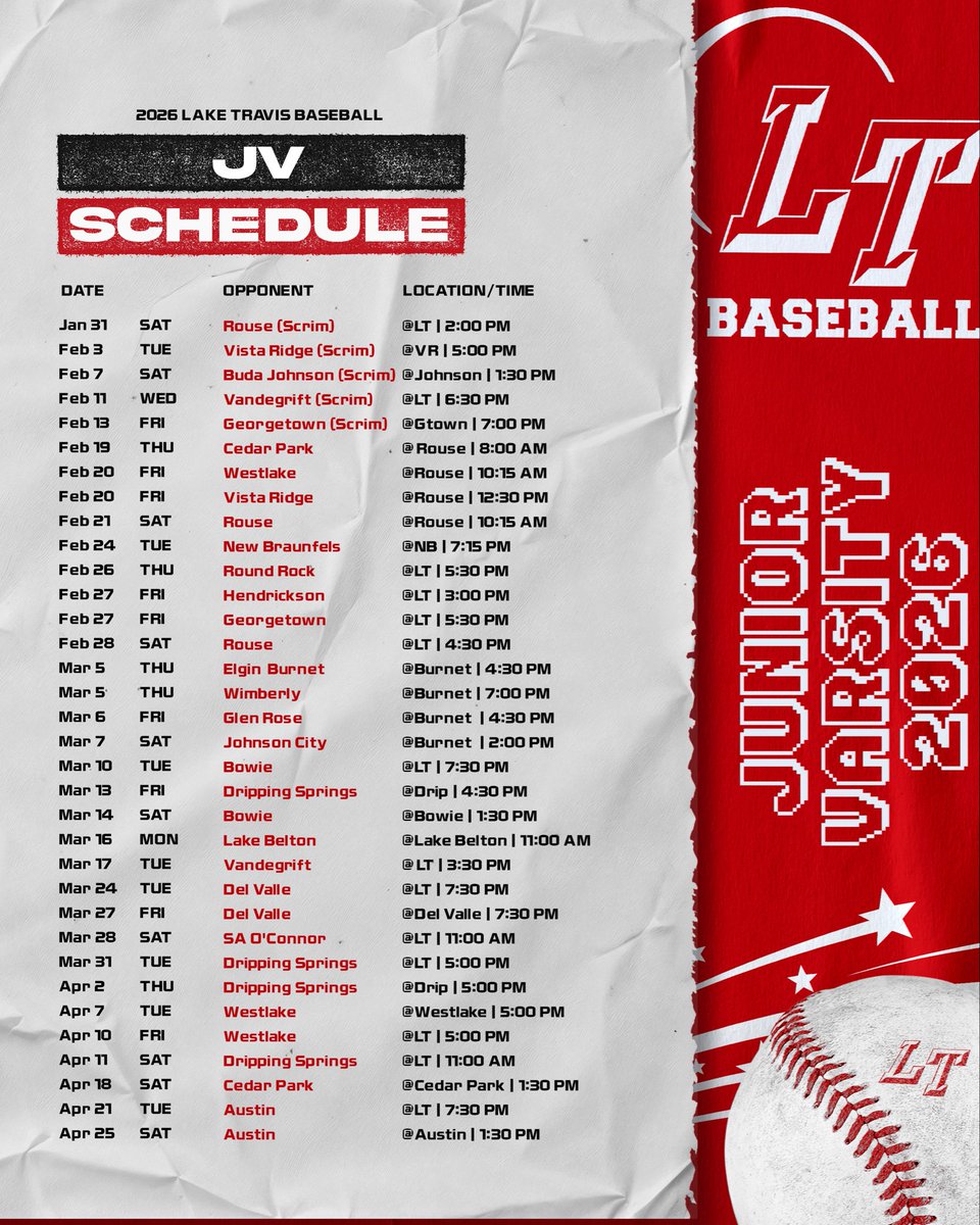 Lake Travis Cavalier Baseball tweet media