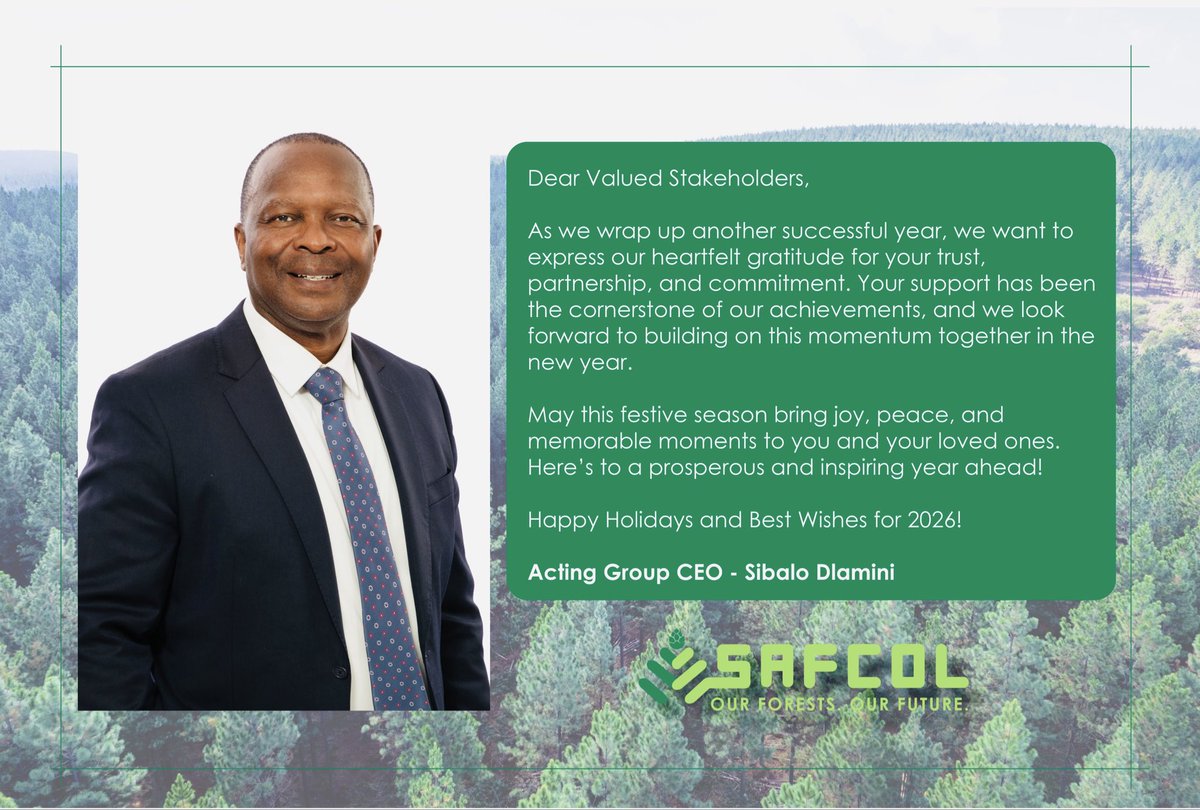 Happy holidays and best wishes for 2026!