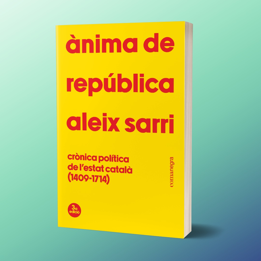 I per celebrar el tercer mes a la venda, avui ha anat a impremta la tercera (!!) edició d'Ànima de República. Serà a les llibreries en pocs dies, a temps per a regalar-lo per festes! Infinites gràcies a lectors, recomanadors i a <a href="/Comanegra/">Editorial Comanegra</a> per creure-hi des del primer minut! 🥳