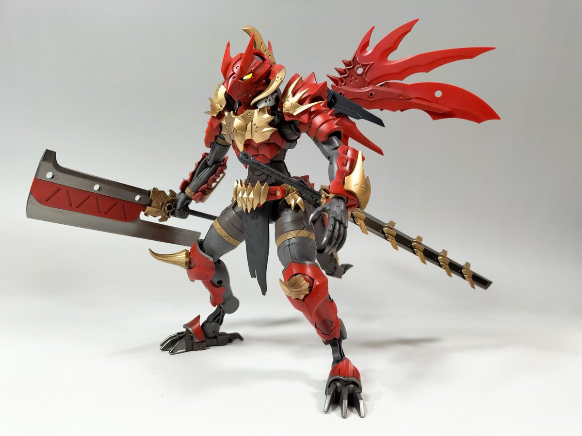 hidekai303's tweet image. ドラゴニアロ―ド完成！

#プラモデル
#30MF