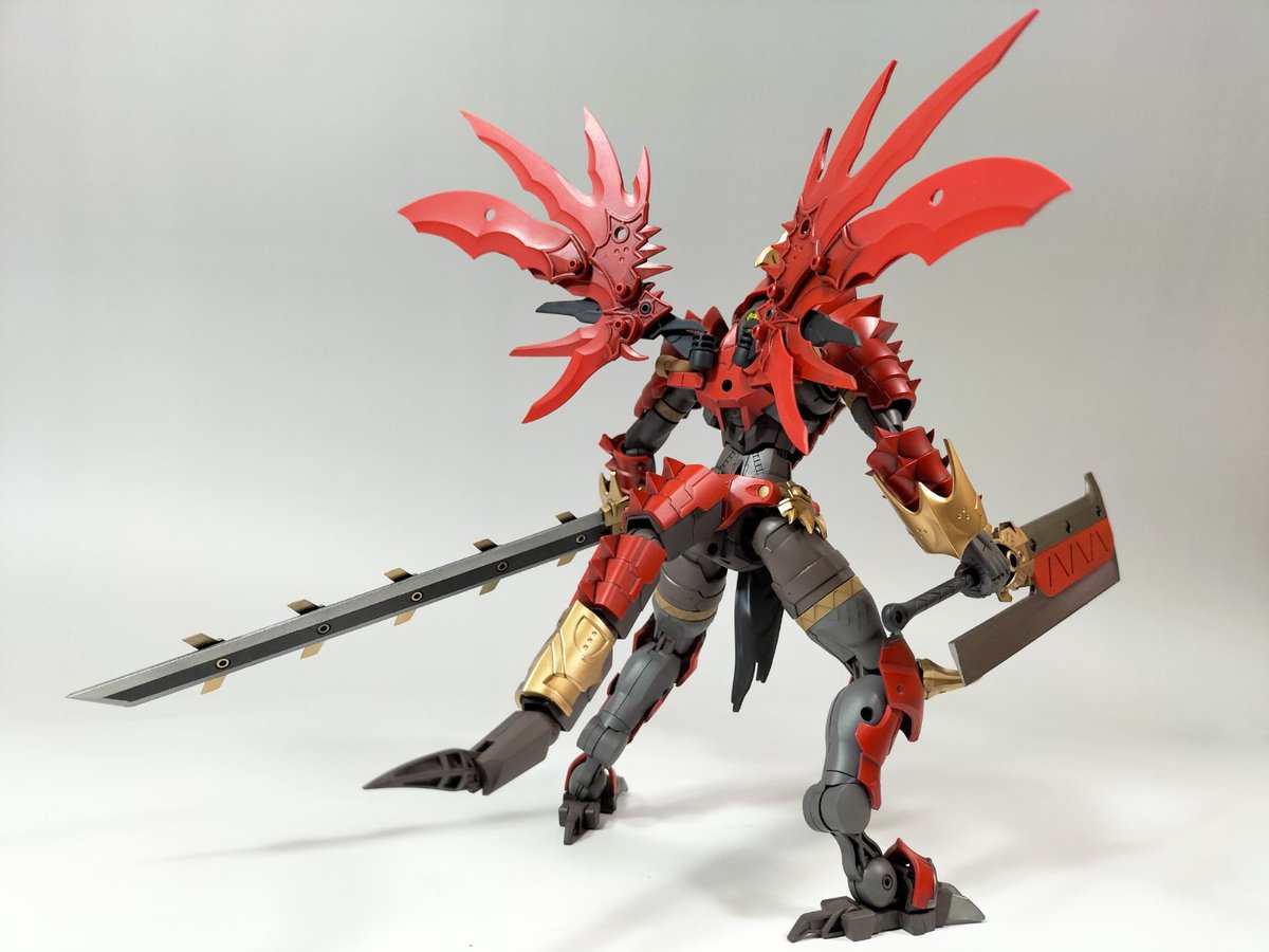 hidekai303's tweet image. ドラゴニアロ―ド完成！

#プラモデル
#30MF