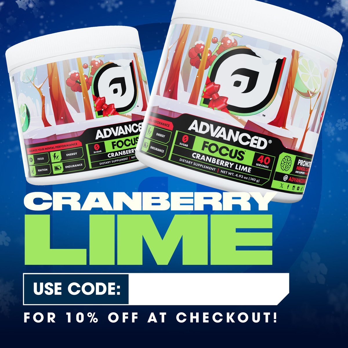 Try <a href="/ADVANCEDgg/">ADVANCED®</a> new flavor using code thagoat at check out for 10% off your order