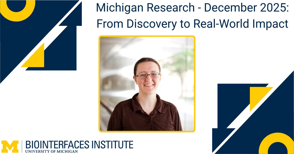 UM Biointerfaces tweet media