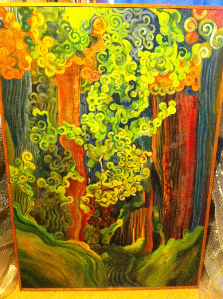 Z2TdRCYVvJJK0GL 学生の頃かいた油絵ですw 技術的には学生〜って感じ