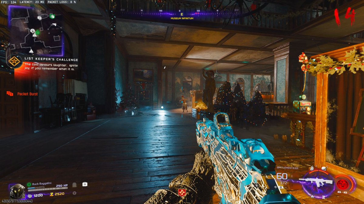 NerosCinema's tweet image. The Black Ops 7 Christmas Event blows the Battlefield 6 event out of the water. Its not even close

- New LMG
- Animated Christmas Camo
- Christmas Blueprints for Peacekeeper/Novaline
- Sleighjacked
- Holiday Havoc Mode (actually fun)
- Jingle Hells &amp;amp; Challenge Mode in Zombies…