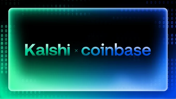 🔵MARKETEVANS: "Coinbase e Kalshi annunciano una partnership per il lancio di mercati delle previsioni"