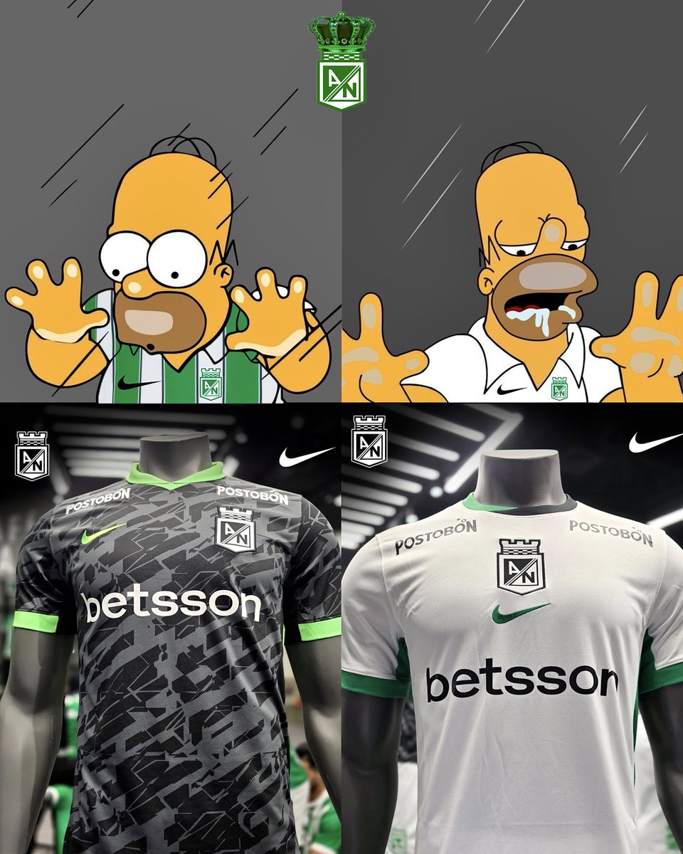 Yo viendo la camiseta de visitante y la tercera del Verde 💚 ¡¡SON BELLÍSIMAS!! 🤤