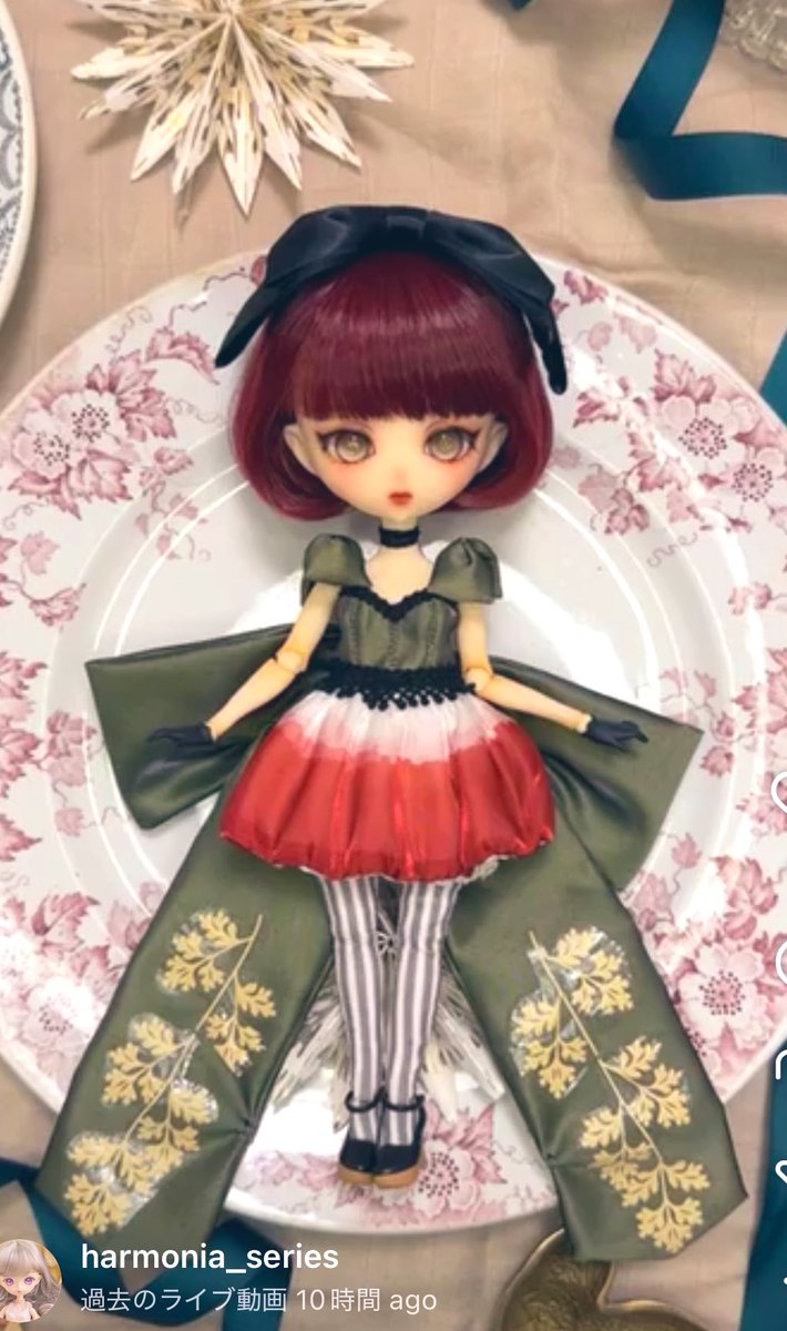 昨日はインスタライブご覧いただきありがとうございました☺️🌈❄️

アーカイブの方も見れますので、よろしければご覧ください🎄

【スーパーざっくりチャプター】
4：00〜　商品紹介 
30：00〜　アイ交換
45：00〜　ウィッグ交換
58：00〜　その他リクエスト
60：00〜　お知らせ

#ハルモニアブルーム