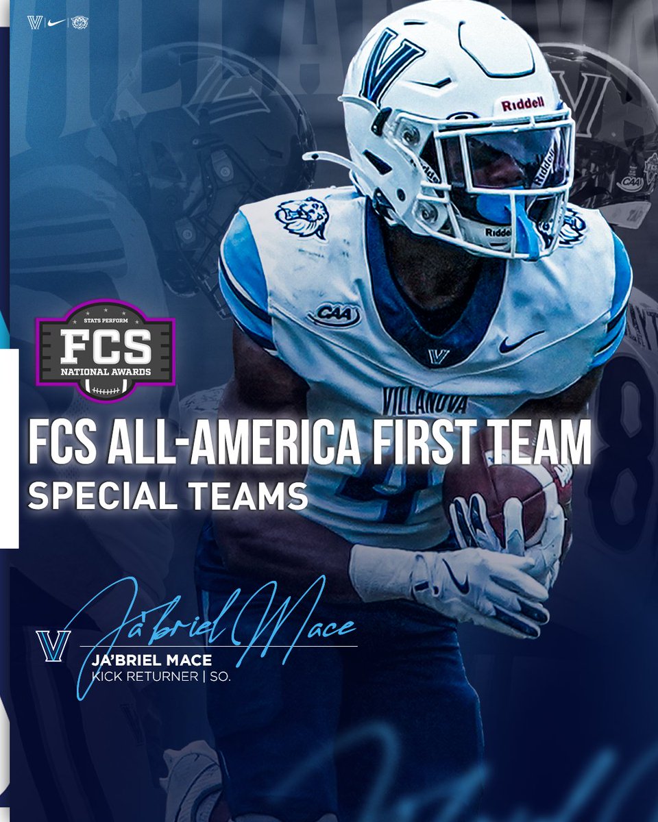 Villanova Football tweet media