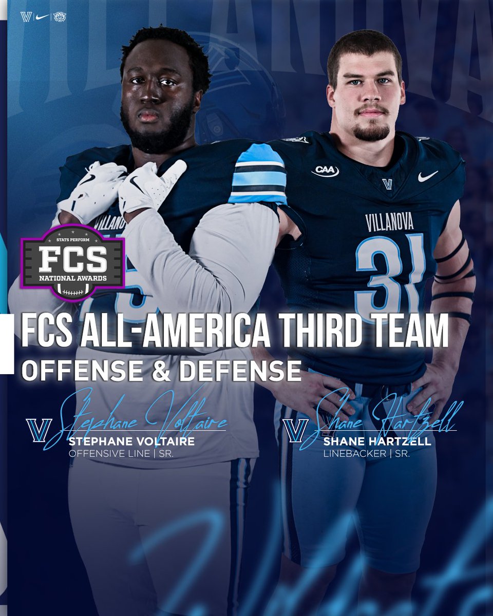 Villanova Football tweet media