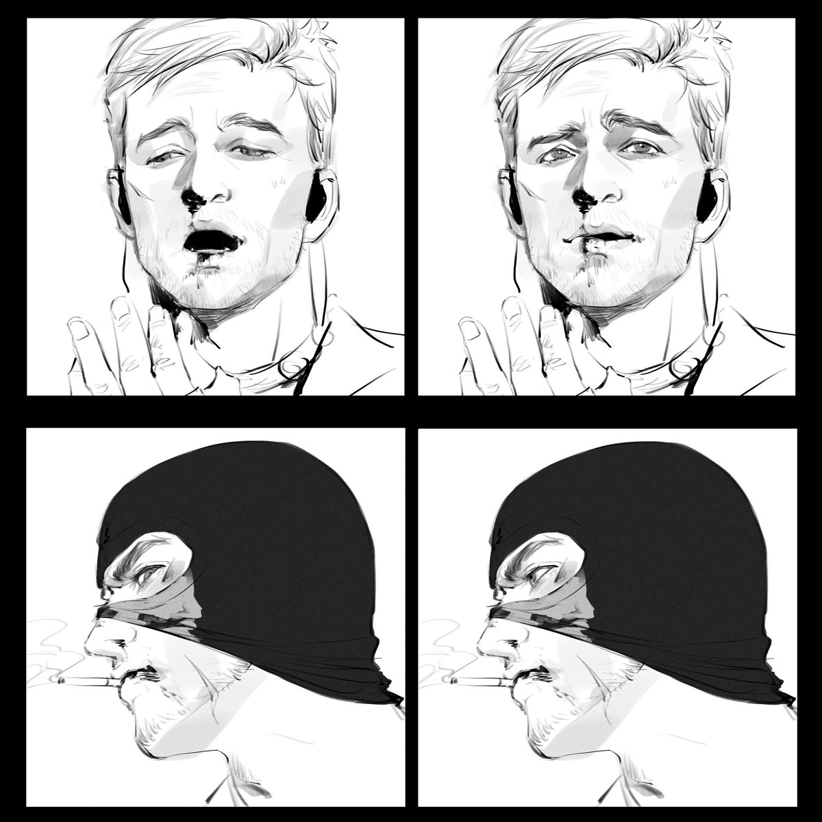 纯恨宿敌
视线错开的那个瞬间
#Graves #ghost #gravesghost