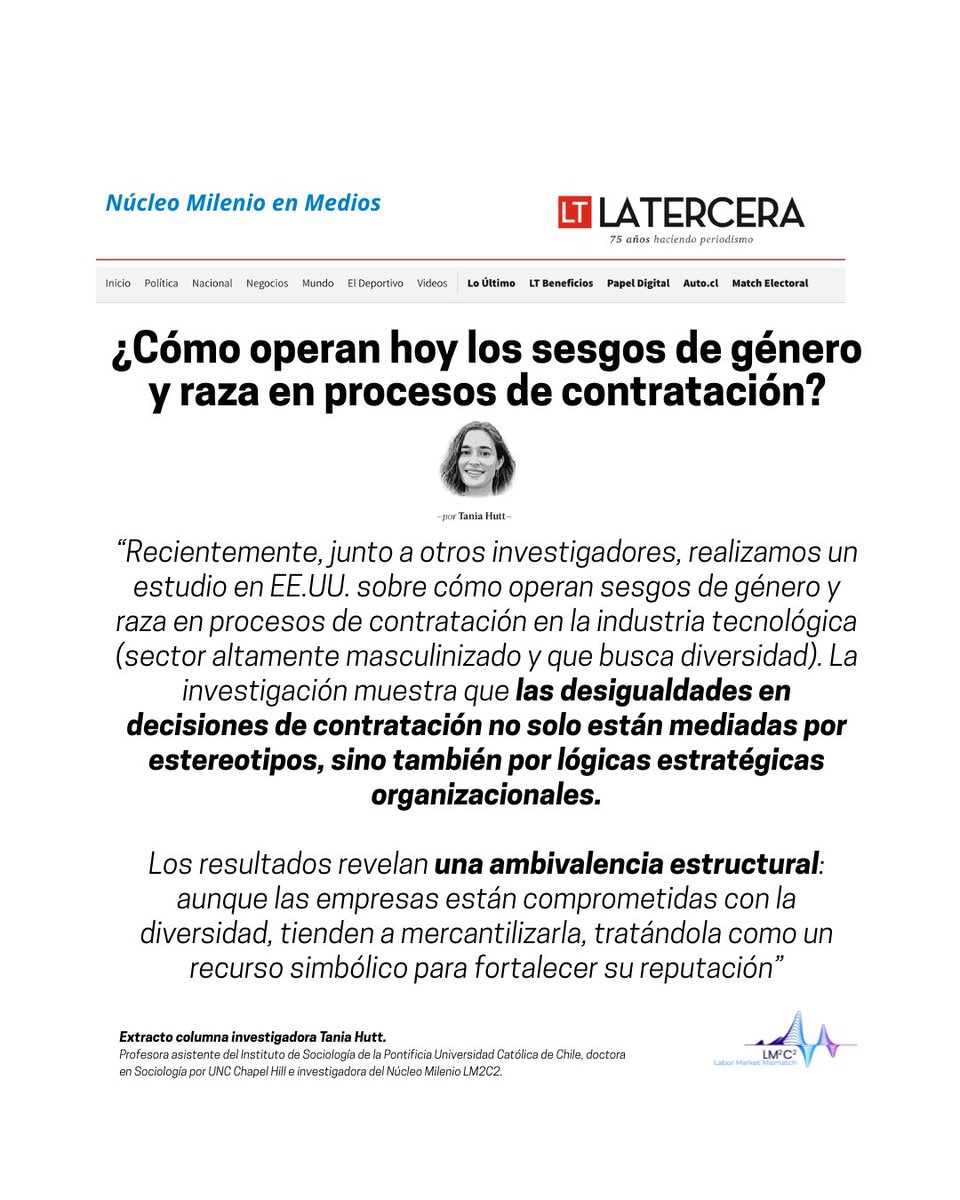 Núcleo Milenio LM2C2 tweet media