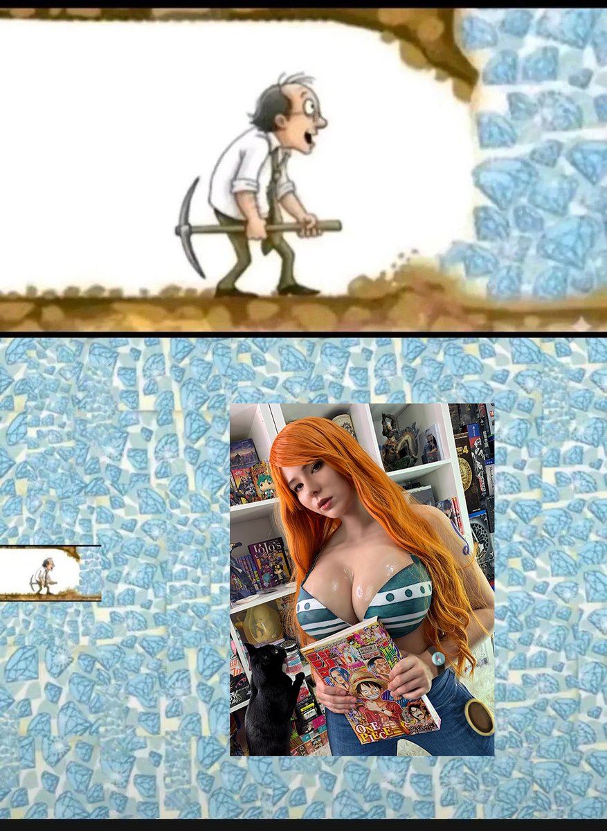 RegenaMcneill's tweet photo. He found the One Piece