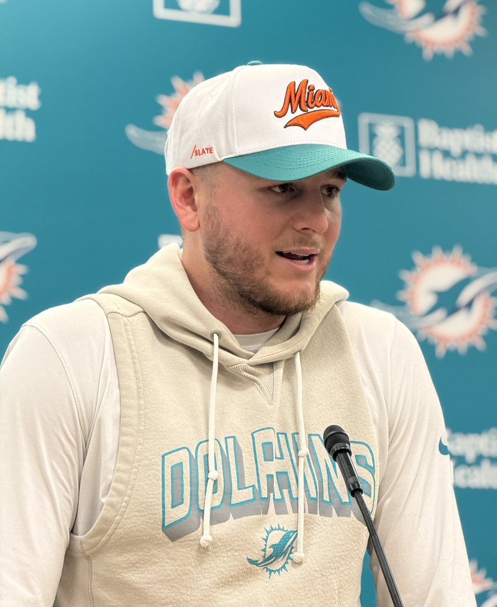 Miami Dolphins QB Quinn Ewers: “It's pretty cool to go against somebody of (Joe Burrow's) talent. Couple guys that went to Ohio State, I guess.”