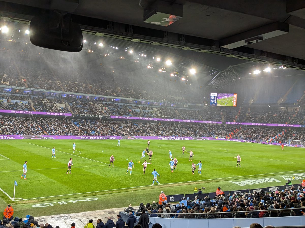 FinneyBlake's tweet image. Only took me three years of living in Manchester to go to the Etihad. Always good to support one of the local clubs...