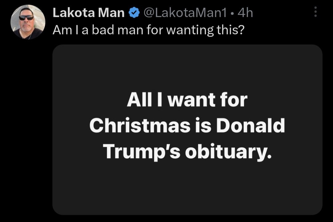 Fake Lakota man is a retard.