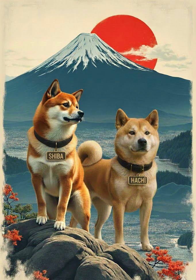 HACHI X95 🤝 $SHIB 0X95 @HachikoS0L