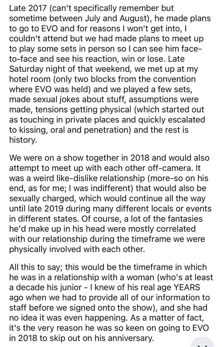 moisanites's tweet photo. An anonymous reddit user on r/lowtiergod alleges that LowTierGod cheated on his girlfriend at the time (the girl he dated while she was 17) with her and discloses her experiences with Dale https://t.co/3XMHrPuRut