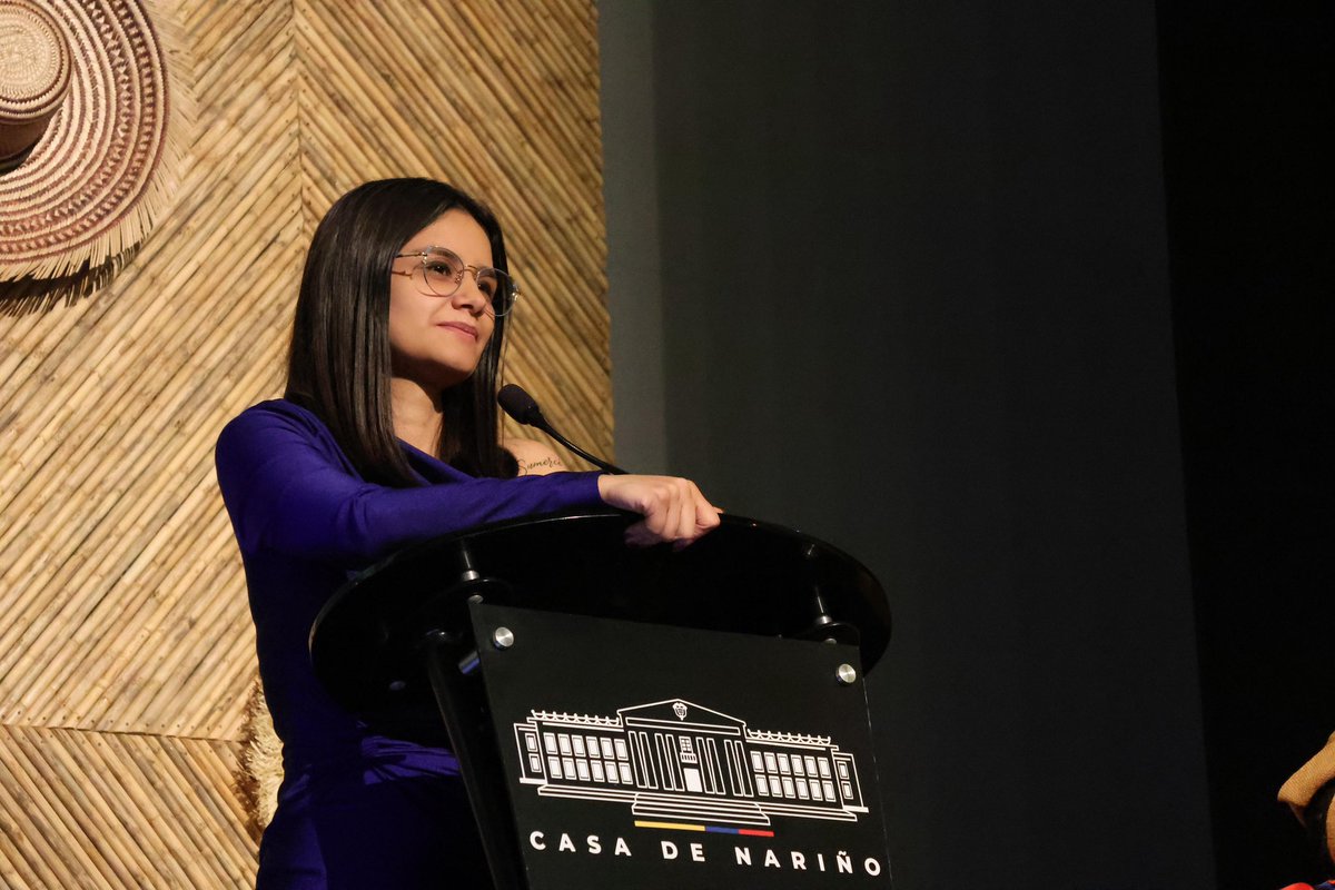 DapreCol's tweet image. Durante su intervención en la Audiencia Pública de Rendición de Cuentas, la Directora del DAPRE y Secretaria General de la Presidencia, Angie Lizeth Rodríguez, presentó un balance de los principales resultados de la entidad, destacando el trabajo articulado del Consejo de…