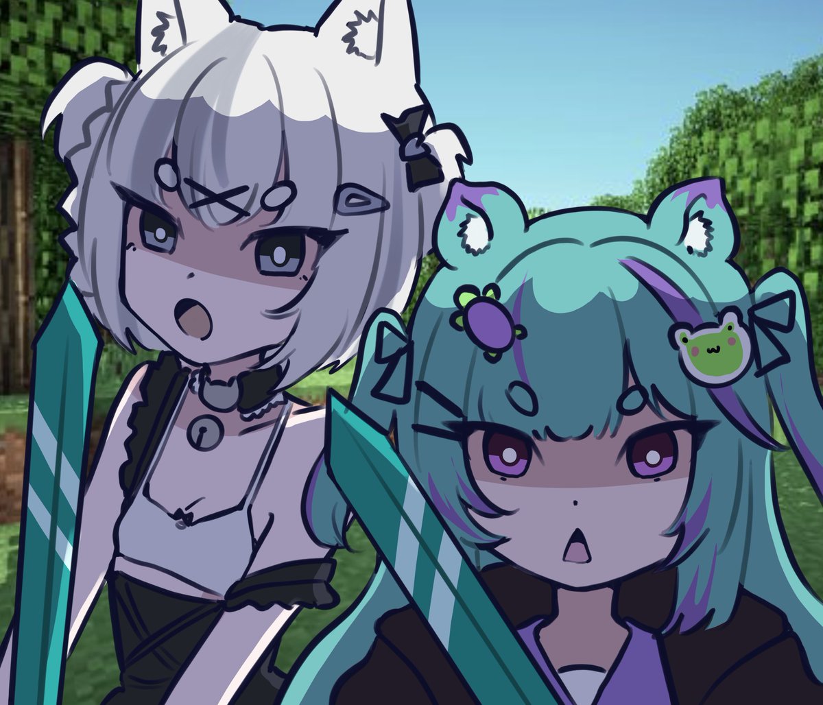 W piąteczek o 20 ja i <a href="/KarisKapiko/">Karis Kapiko</a> lecimy podbijać minecraftttt
Zapraszamy serdecznie na collab~~~