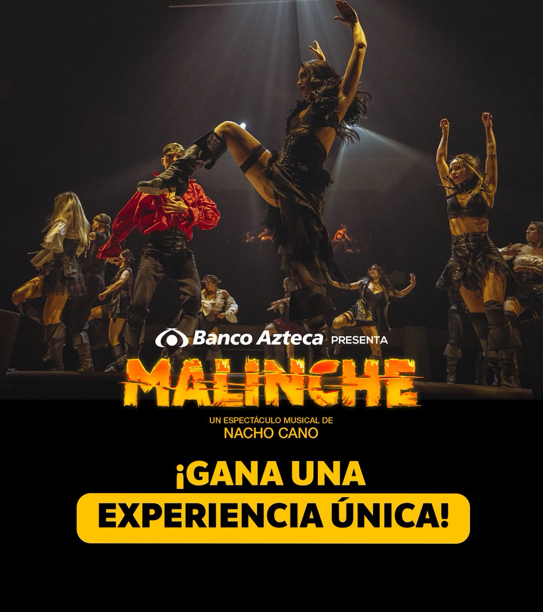 BancoAzteca's tweet image. ¡El año está terminando y traemos una experiencia increíble para ustedes!​
¡Comenta para ganar boletos para Malinche, El Musical!