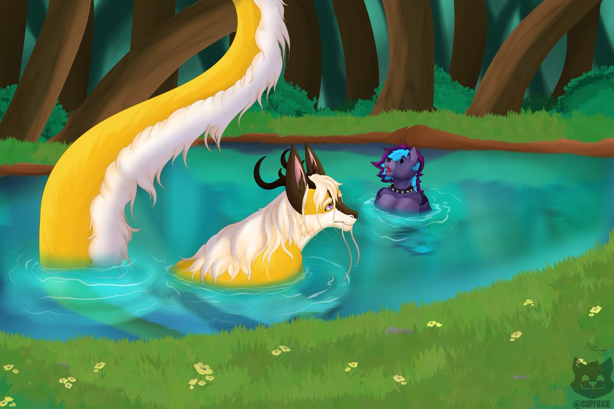 River bath 

Collab art with <a href="/that_fckng_derg/">mango</a>