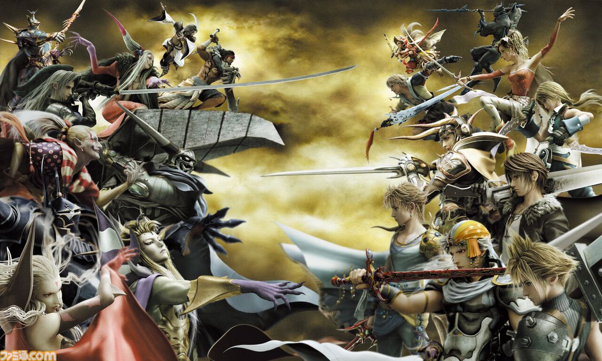 famitsu's tweet photo. 【今日は何の日？】
2008年12月18日『ディシディア ファイナルファンタジー』が発売。今年で17周年
https://t.co/dJTo268b24

歴代主人公やボスが一堂に会する豪華な内容。駆け引きが重要なバトルにもハマる。2026年スマートフォン向けに最新作が配信予定。

#DFF https://t.co/Tcv4seWQh2