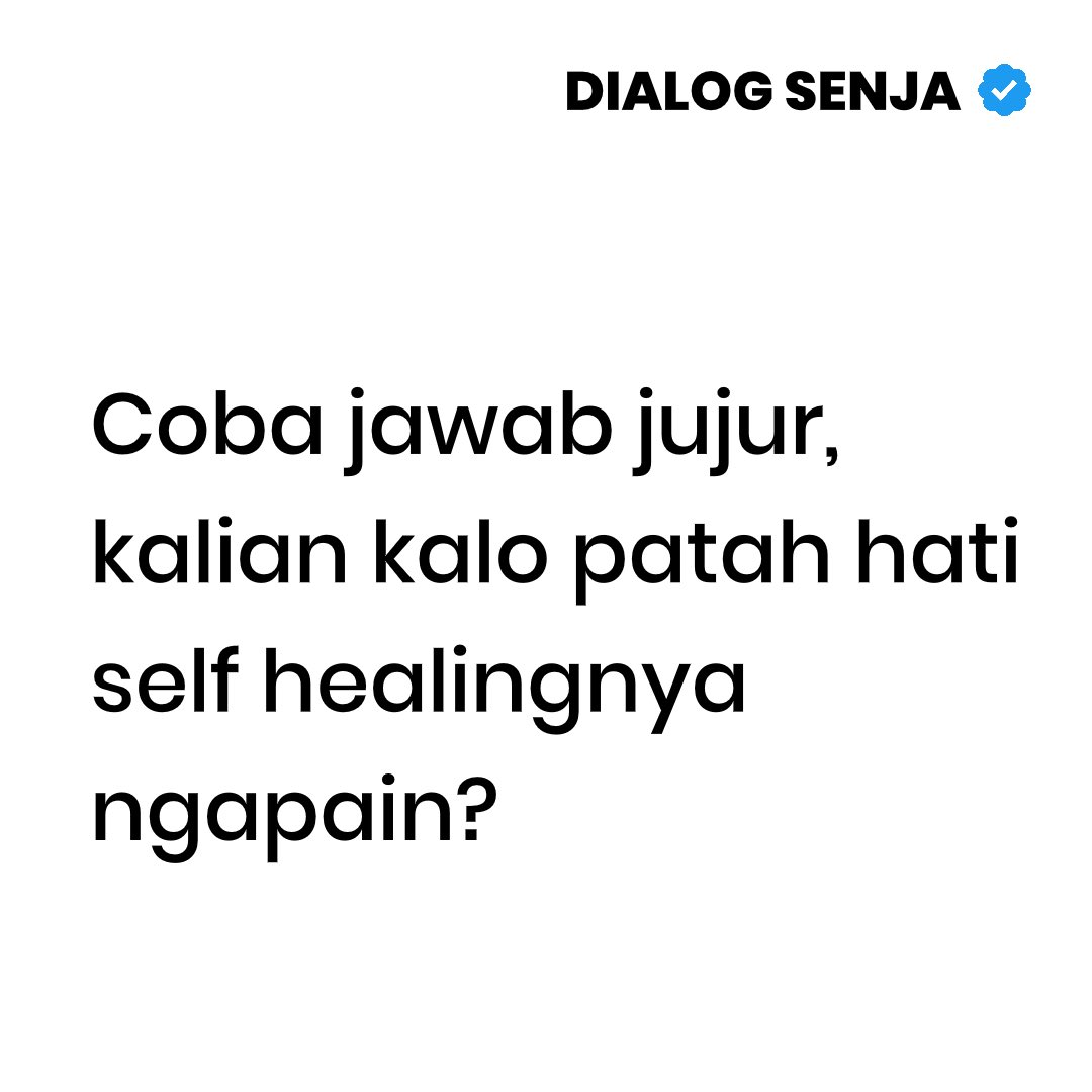 Dialog Senja tweet media