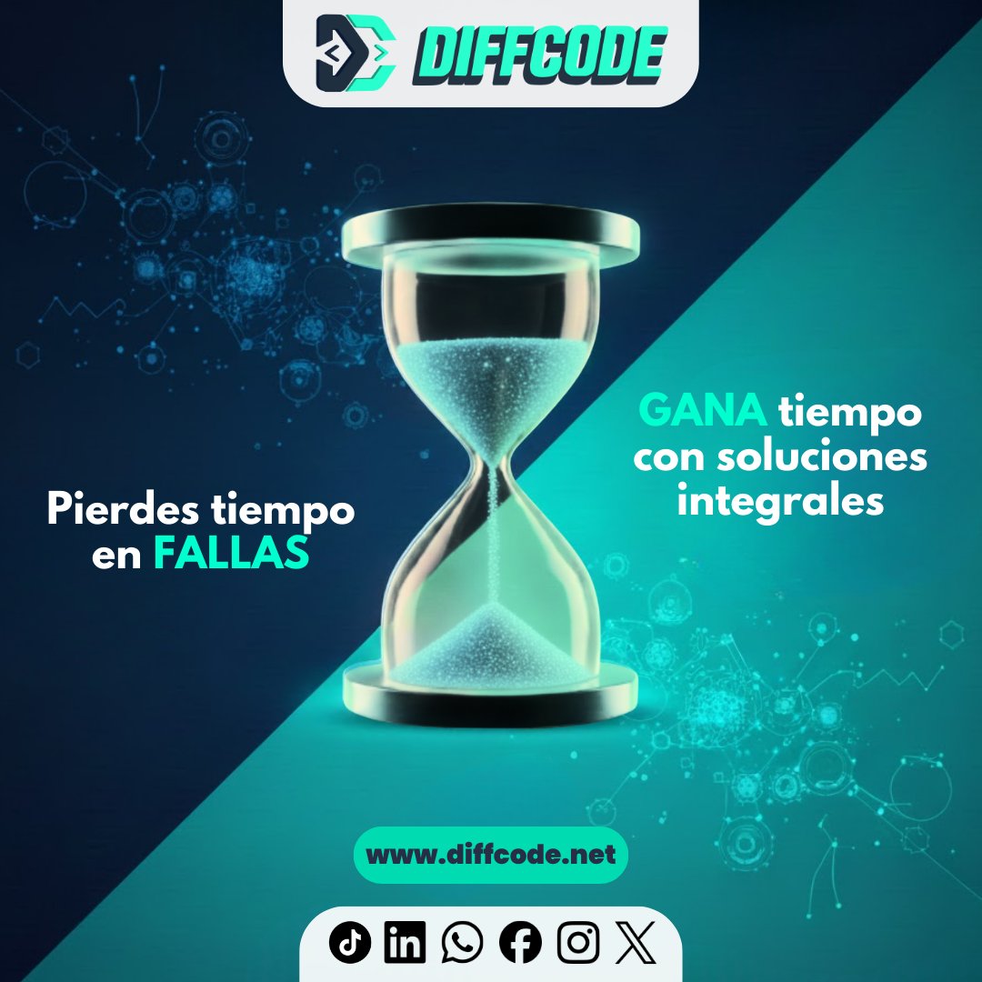 diffcode's tweet image. ¿Atrapado en errores técnicos? 📉

Cada falla es tiempo que no dedicas a crecer. Cambia los parches por una solución integral.

🚀 No inviertas en software, invierte en resultados.

🔗 Agenda AQUÍ: diffcode.net