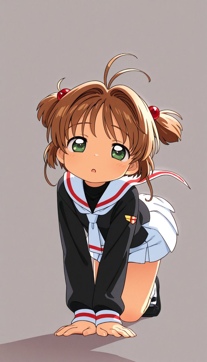 お昼のさくらちゃんは、邪気を払うといいます #aiart #CardCaptorSakura